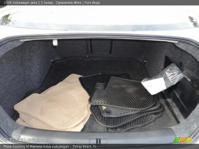 Campanella White / Pure Beige 2006 Volkswagen Jetta 2.5 Sedan