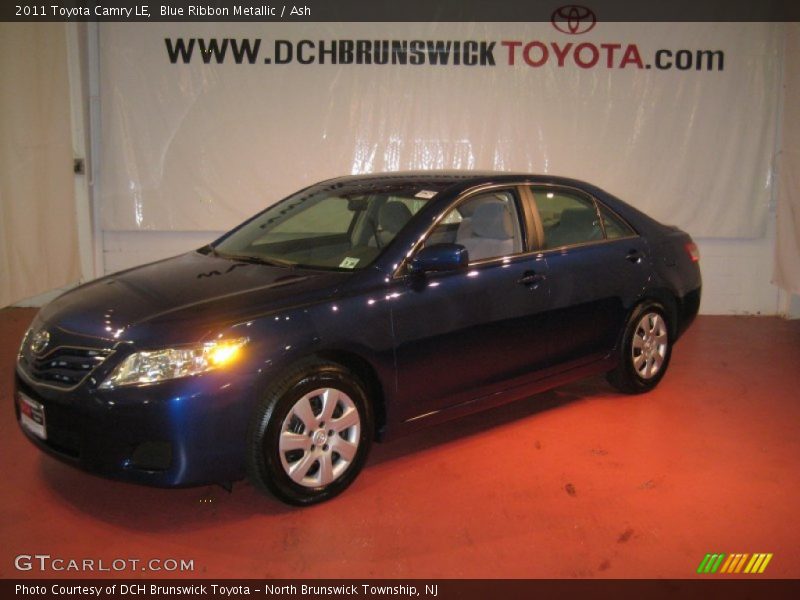 Blue Ribbon Metallic / Ash 2011 Toyota Camry LE