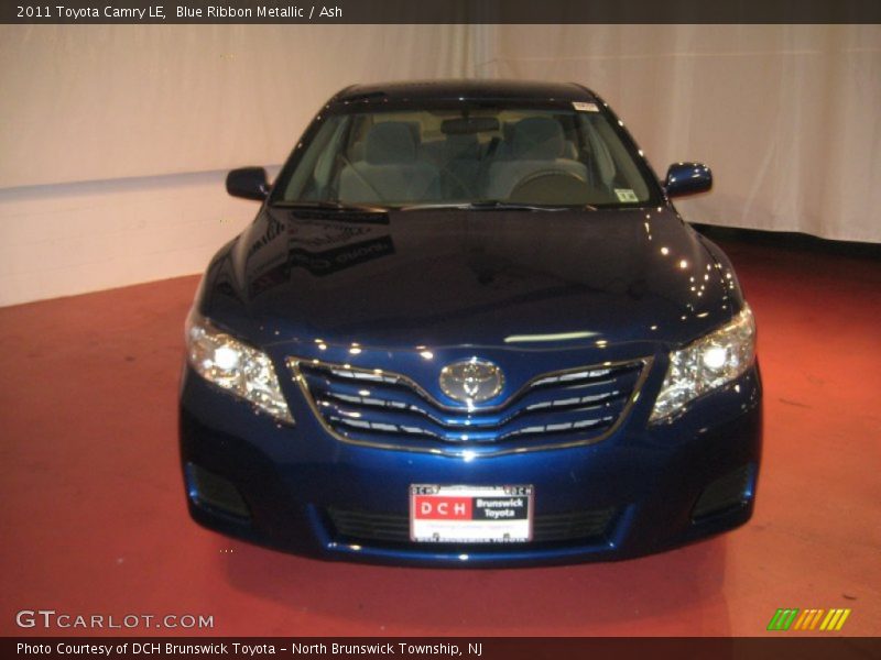 Blue Ribbon Metallic / Ash 2011 Toyota Camry LE