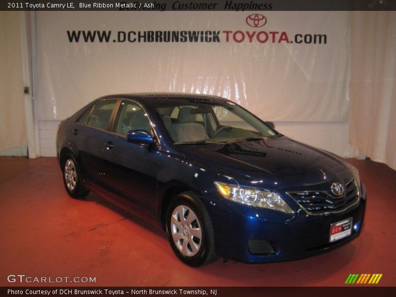 Blue Ribbon Metallic / Ash 2011 Toyota Camry LE