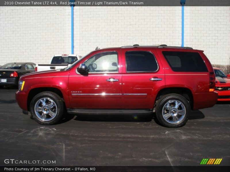 Red Jewel Tintcoat / Light Titanium/Dark Titanium 2010 Chevrolet Tahoe LTZ 4x4