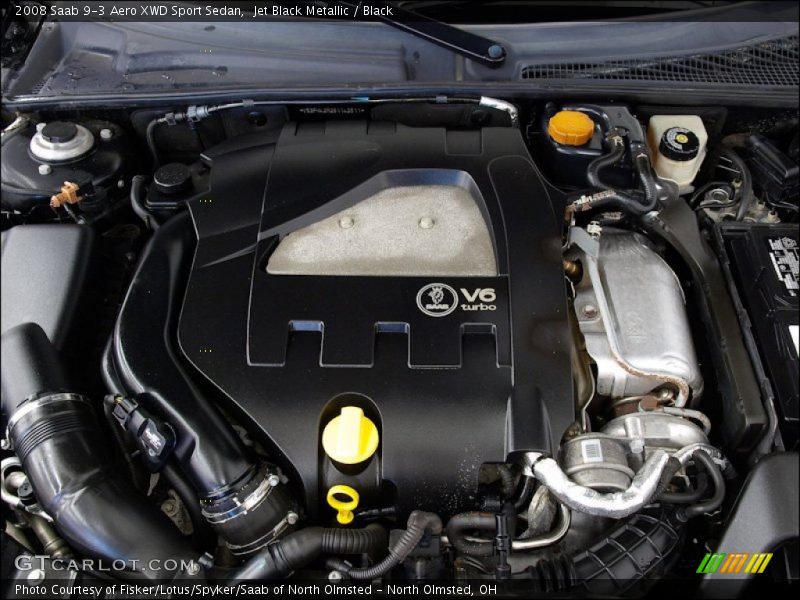  2008 9-3 Aero XWD Sport Sedan Engine - 2.8 Liter Turbocharged DOHC 24-Valve VVT V6