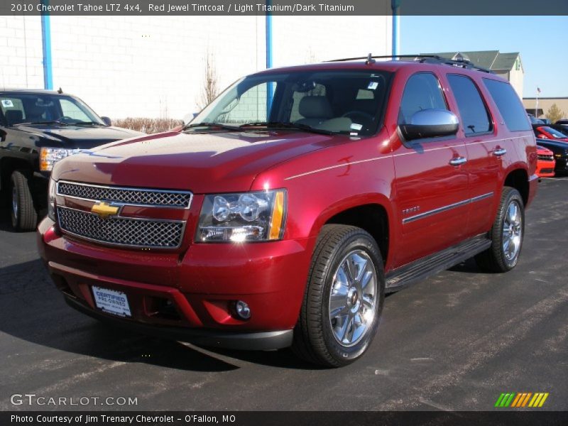 Red Jewel Tintcoat / Light Titanium/Dark Titanium 2010 Chevrolet Tahoe LTZ 4x4