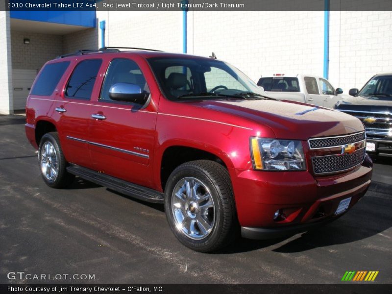 Red Jewel Tintcoat / Light Titanium/Dark Titanium 2010 Chevrolet Tahoe LTZ 4x4