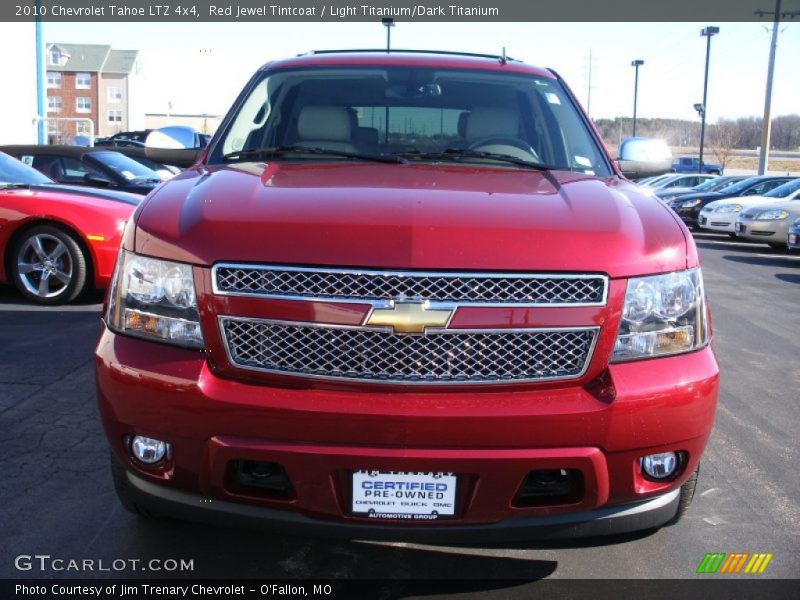 Red Jewel Tintcoat / Light Titanium/Dark Titanium 2010 Chevrolet Tahoe LTZ 4x4