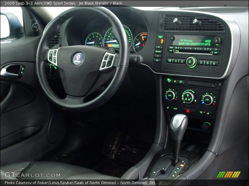 Controls of 2008 9-3 Aero XWD Sport Sedan
