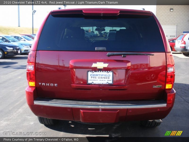 Red Jewel Tintcoat / Light Titanium/Dark Titanium 2010 Chevrolet Tahoe LTZ 4x4