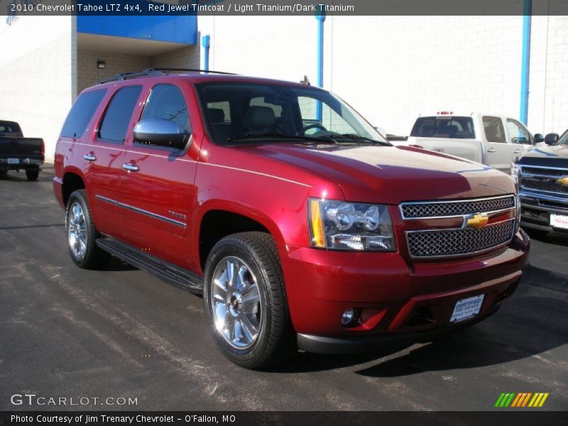 Red Jewel Tintcoat / Light Titanium/Dark Titanium 2010 Chevrolet Tahoe LTZ 4x4