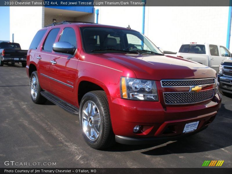 Red Jewel Tintcoat / Light Titanium/Dark Titanium 2010 Chevrolet Tahoe LTZ 4x4