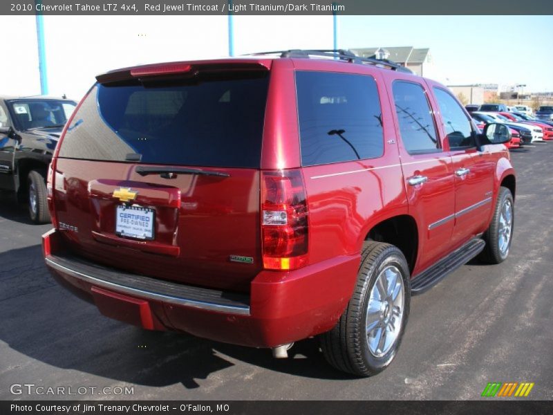 Red Jewel Tintcoat / Light Titanium/Dark Titanium 2010 Chevrolet Tahoe LTZ 4x4