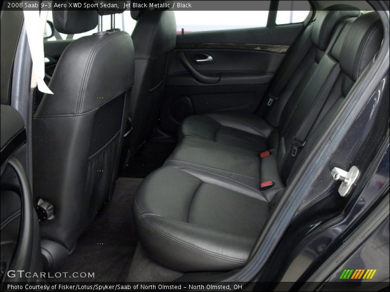  2008 9-3 Aero XWD Sport Sedan Black Interior