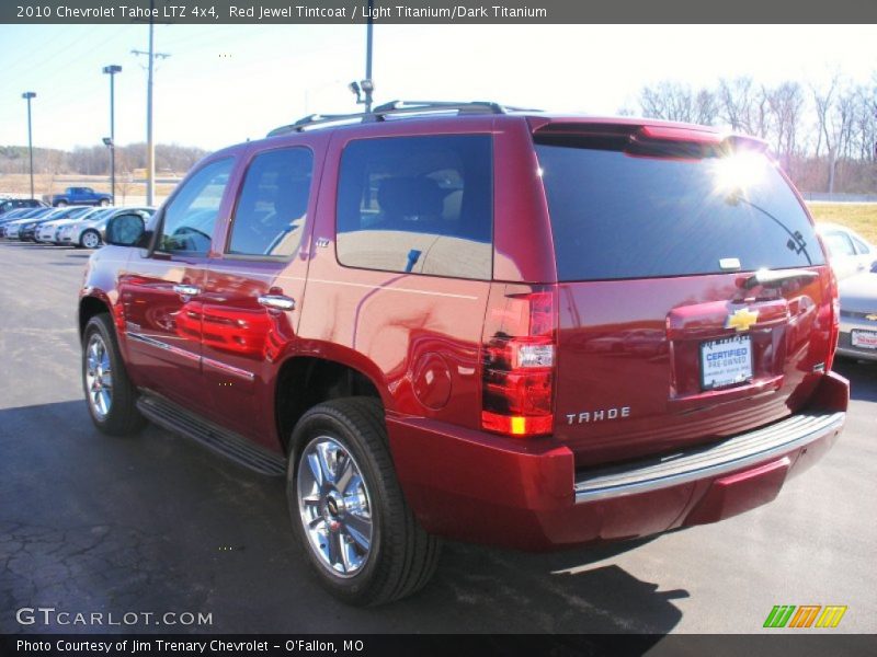 Red Jewel Tintcoat / Light Titanium/Dark Titanium 2010 Chevrolet Tahoe LTZ 4x4