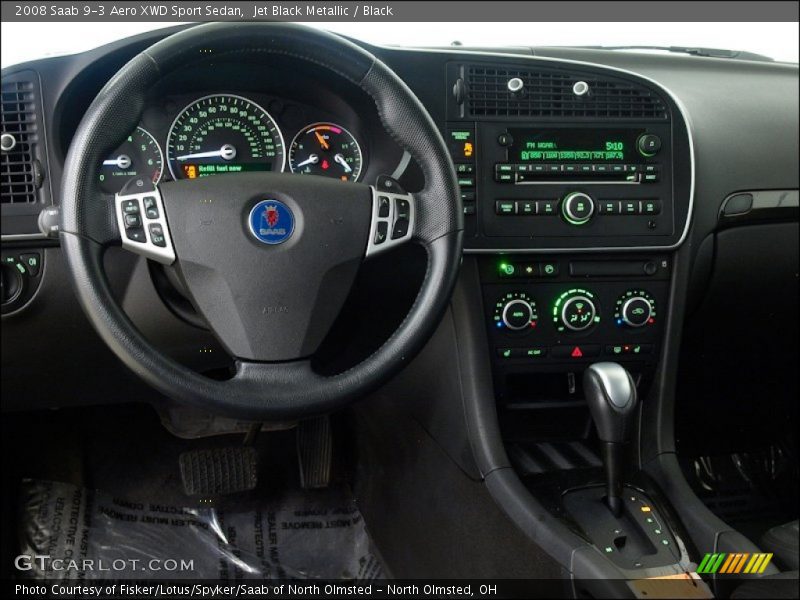 Dashboard of 2008 9-3 Aero XWD Sport Sedan