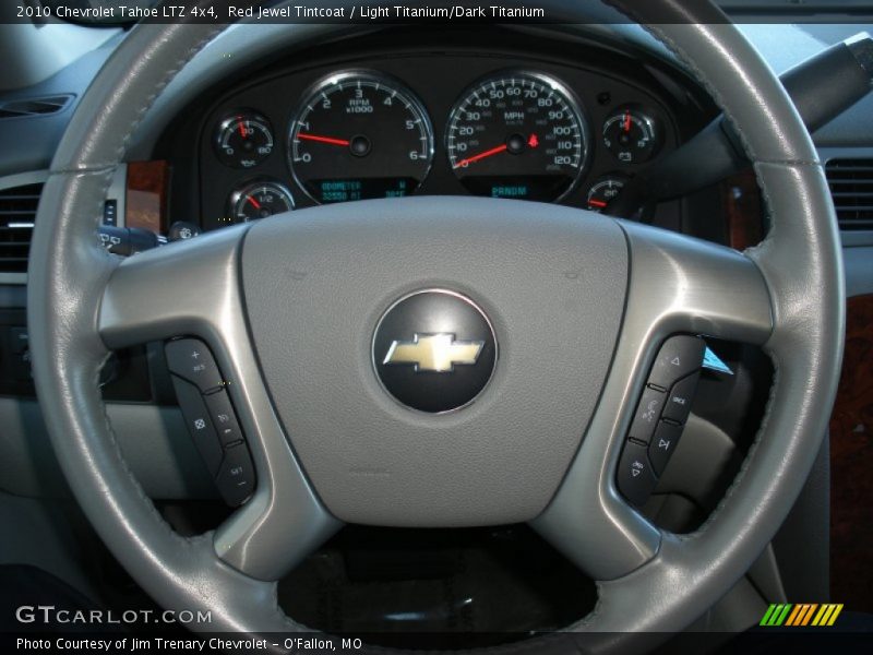 Red Jewel Tintcoat / Light Titanium/Dark Titanium 2010 Chevrolet Tahoe LTZ 4x4
