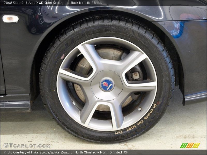  2008 9-3 Aero XWD Sport Sedan Wheel