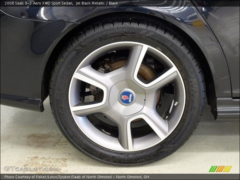  2008 9-3 Aero XWD Sport Sedan Wheel