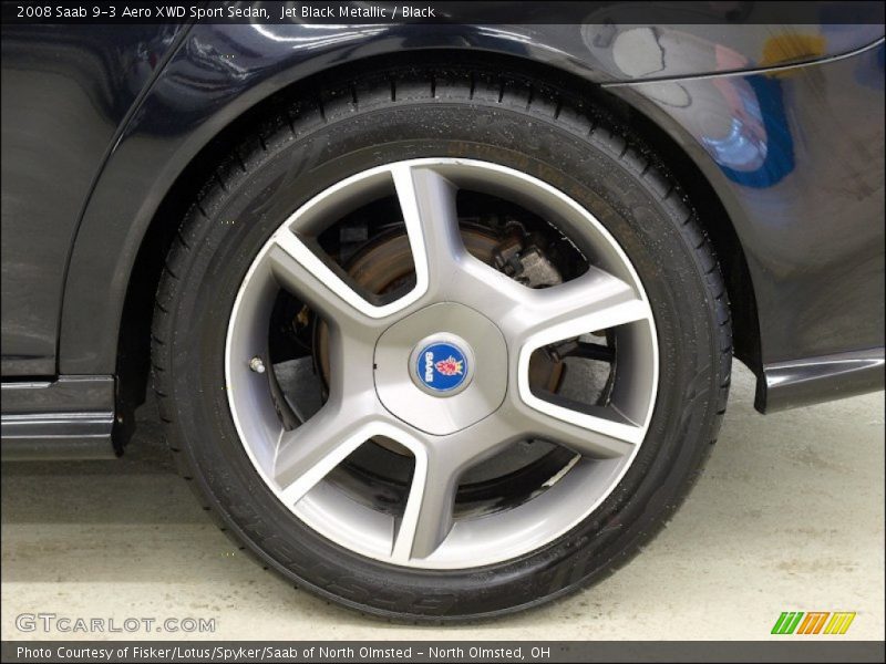  2008 9-3 Aero XWD Sport Sedan Wheel