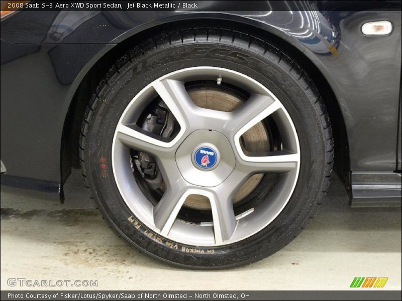  2008 9-3 Aero XWD Sport Sedan Wheel