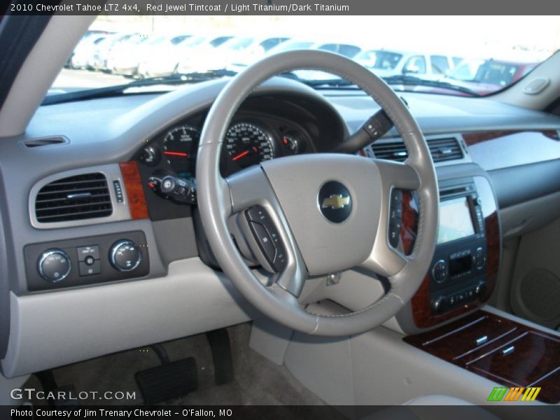 Red Jewel Tintcoat / Light Titanium/Dark Titanium 2010 Chevrolet Tahoe LTZ 4x4