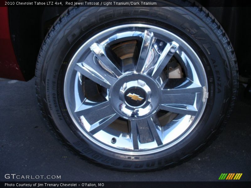 Red Jewel Tintcoat / Light Titanium/Dark Titanium 2010 Chevrolet Tahoe LTZ 4x4