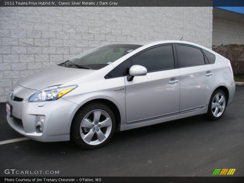 Classic Silver Metallic / Dark Gray 2011 Toyota Prius Hybrid IV