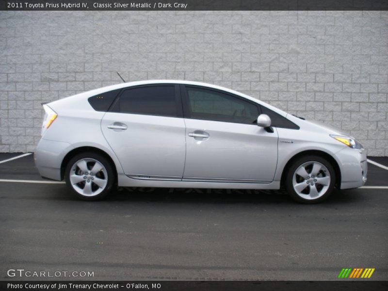 Classic Silver Metallic / Dark Gray 2011 Toyota Prius Hybrid IV