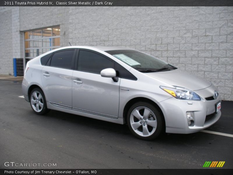 Classic Silver Metallic / Dark Gray 2011 Toyota Prius Hybrid IV