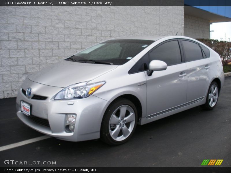 Classic Silver Metallic / Dark Gray 2011 Toyota Prius Hybrid IV