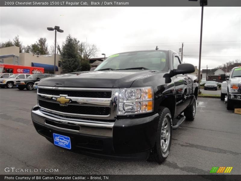 Black / Dark Titanium 2009 Chevrolet Silverado 1500 LT Regular Cab