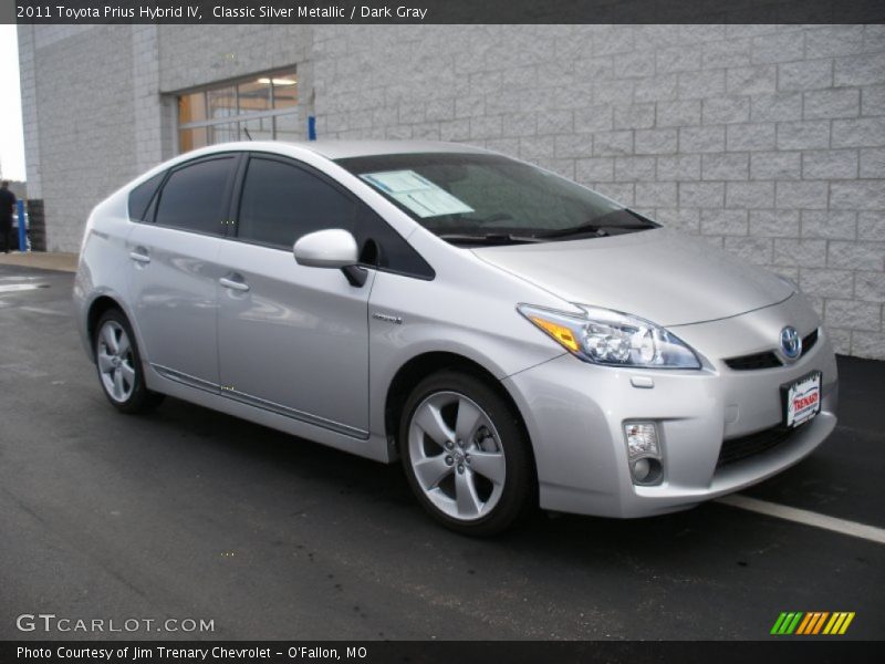 Classic Silver Metallic / Dark Gray 2011 Toyota Prius Hybrid IV