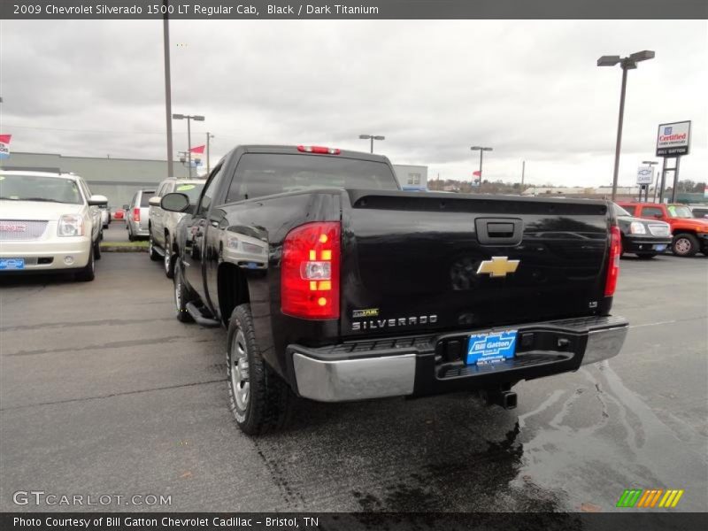 Black / Dark Titanium 2009 Chevrolet Silverado 1500 LT Regular Cab