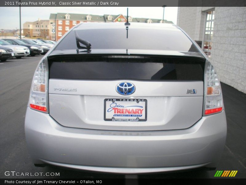 Classic Silver Metallic / Dark Gray 2011 Toyota Prius Hybrid IV