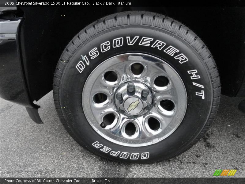 Black / Dark Titanium 2009 Chevrolet Silverado 1500 LT Regular Cab