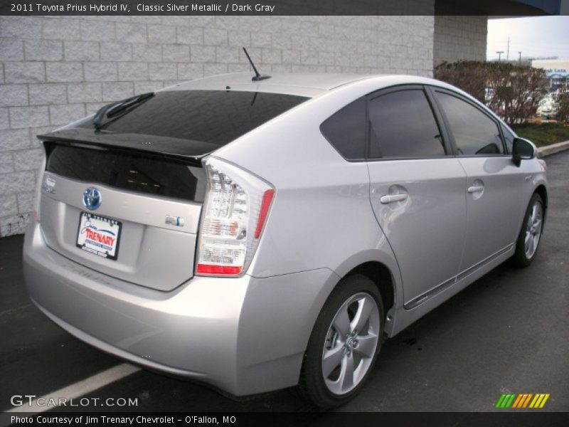 Classic Silver Metallic / Dark Gray 2011 Toyota Prius Hybrid IV