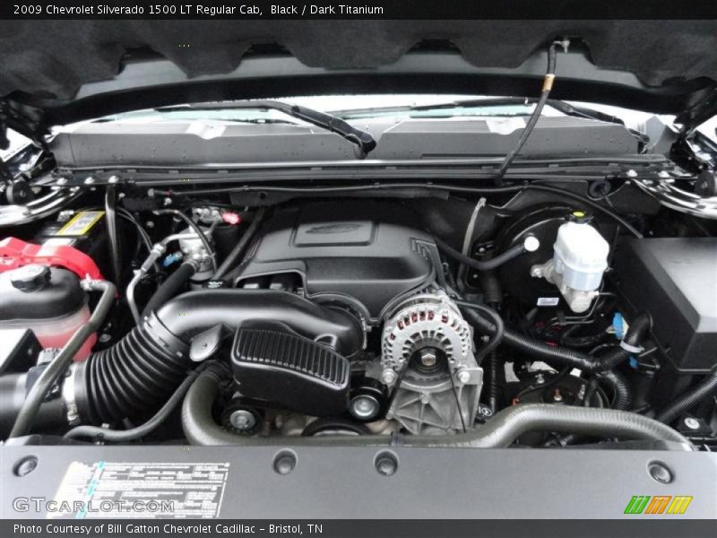 Black / Dark Titanium 2009 Chevrolet Silverado 1500 LT Regular Cab