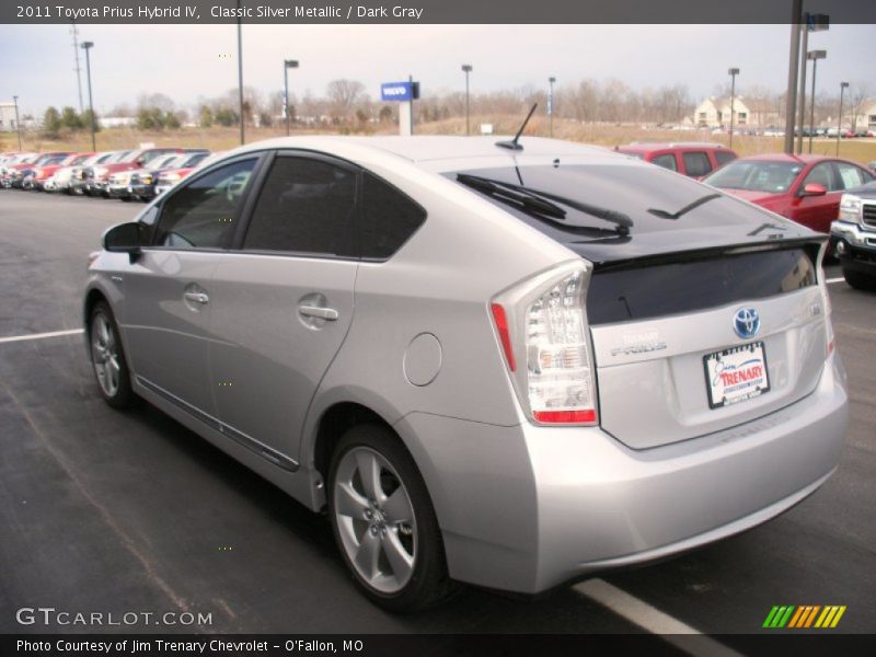 Classic Silver Metallic / Dark Gray 2011 Toyota Prius Hybrid IV