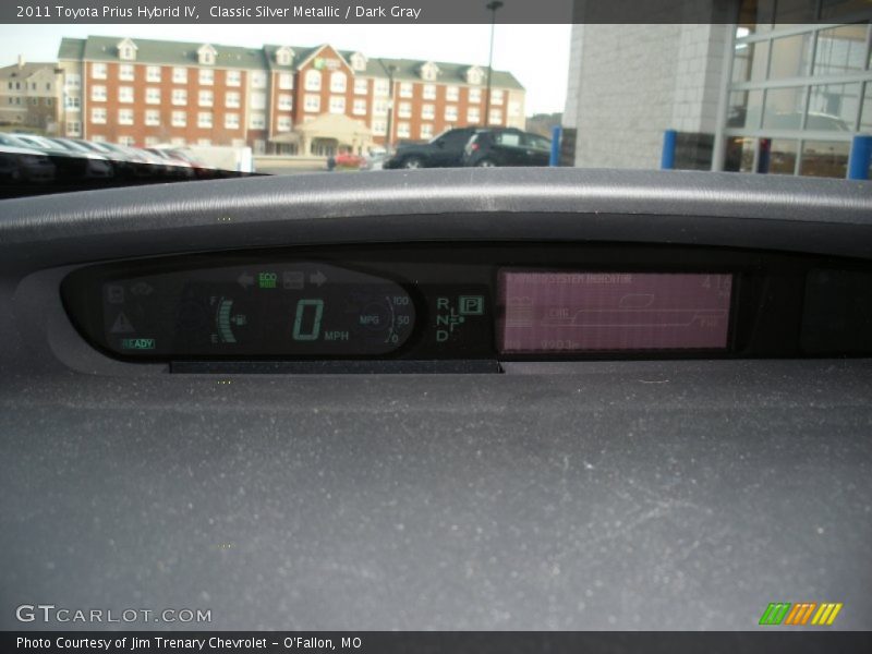 Classic Silver Metallic / Dark Gray 2011 Toyota Prius Hybrid IV
