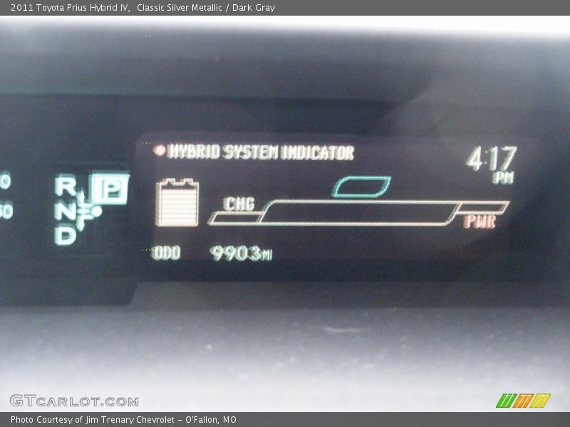Classic Silver Metallic / Dark Gray 2011 Toyota Prius Hybrid IV