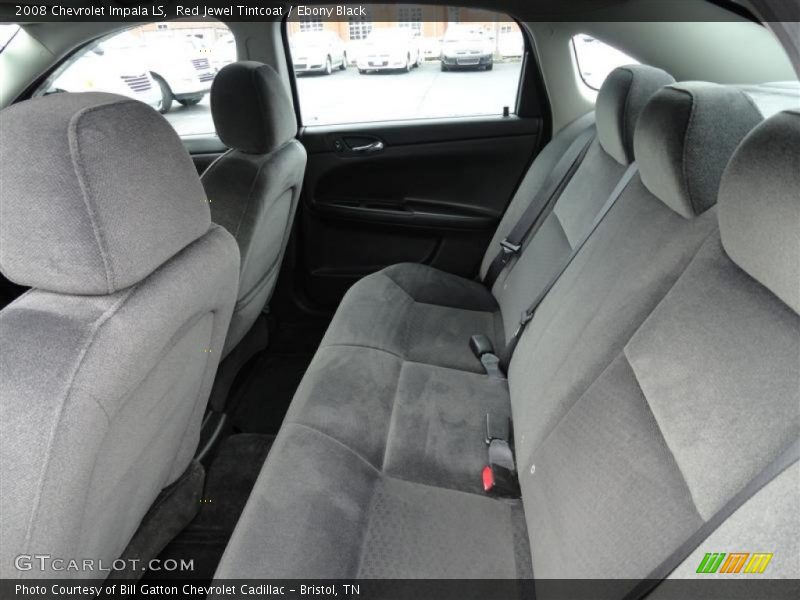 Red Jewel Tintcoat / Ebony Black 2008 Chevrolet Impala LS