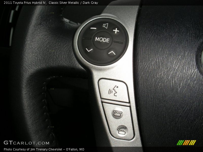 Classic Silver Metallic / Dark Gray 2011 Toyota Prius Hybrid IV