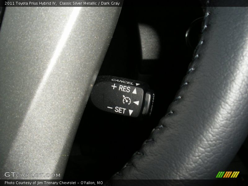 Classic Silver Metallic / Dark Gray 2011 Toyota Prius Hybrid IV