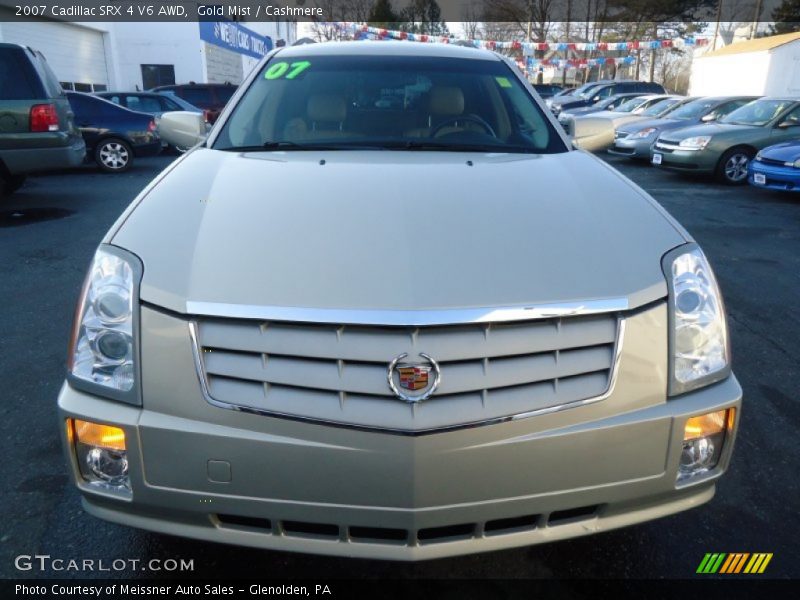 Gold Mist / Cashmere 2007 Cadillac SRX 4 V6 AWD