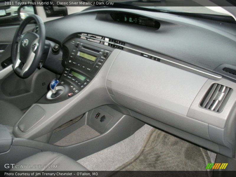 Classic Silver Metallic / Dark Gray 2011 Toyota Prius Hybrid IV