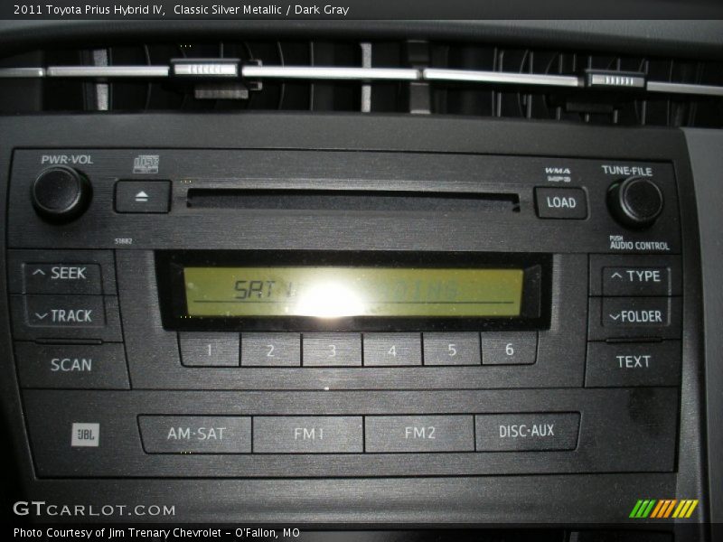 Classic Silver Metallic / Dark Gray 2011 Toyota Prius Hybrid IV