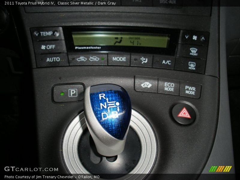 Classic Silver Metallic / Dark Gray 2011 Toyota Prius Hybrid IV