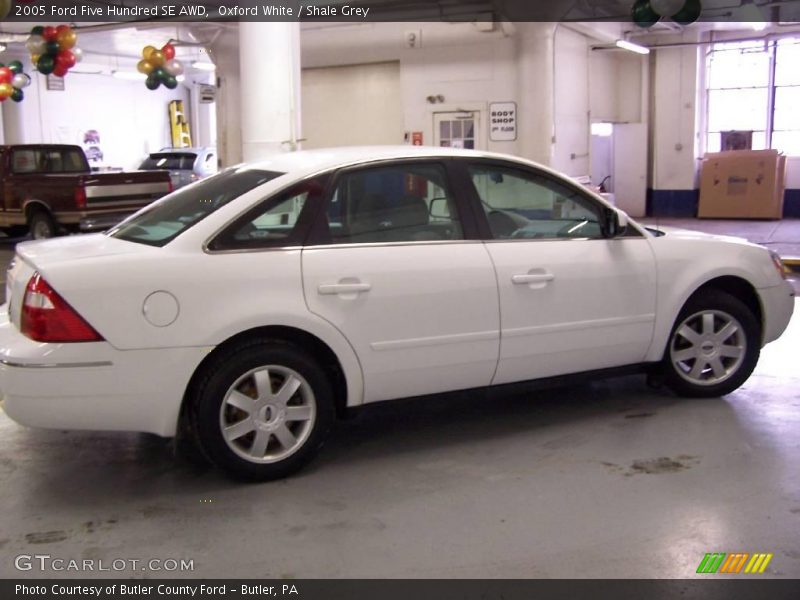 Oxford White / Shale Grey 2005 Ford Five Hundred SE AWD