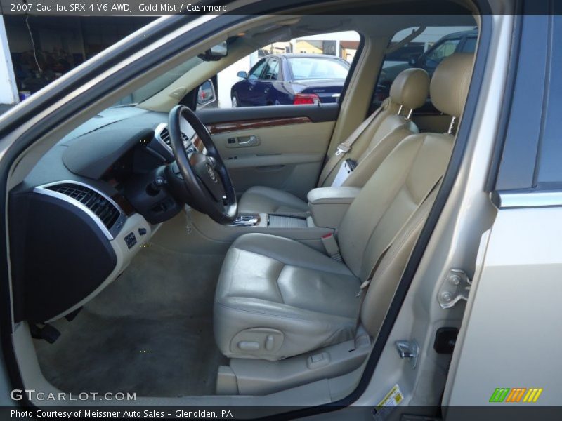 Gold Mist / Cashmere 2007 Cadillac SRX 4 V6 AWD