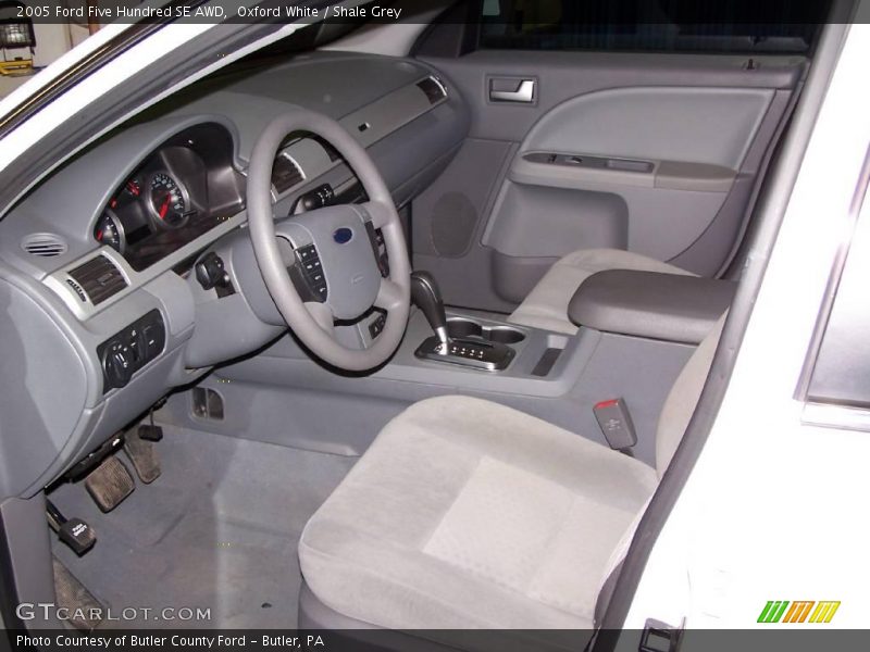 Oxford White / Shale Grey 2005 Ford Five Hundred SE AWD
