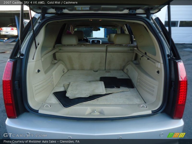 Gold Mist / Cashmere 2007 Cadillac SRX 4 V6 AWD