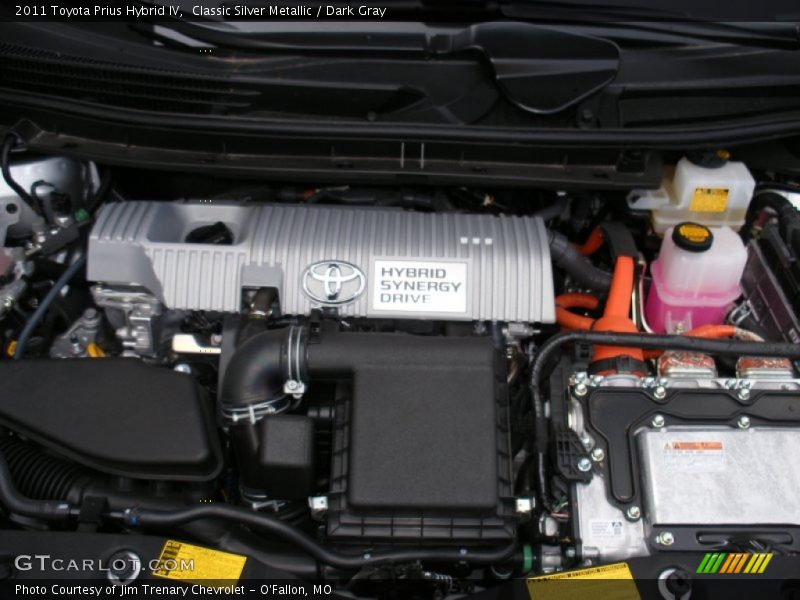 Classic Silver Metallic / Dark Gray 2011 Toyota Prius Hybrid IV